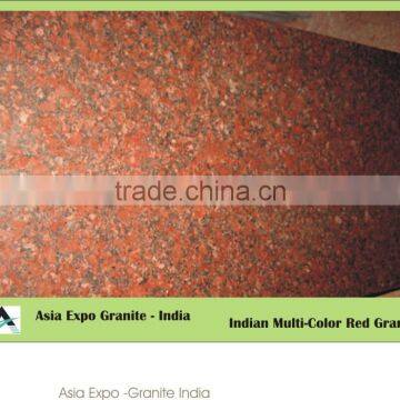 Red Granite Multicolored / Indian Red Color Granite photo-3