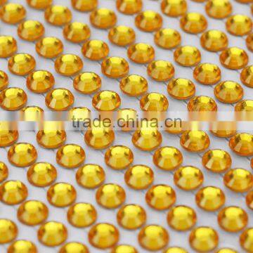 DIY Self Adhesive Rhinestone Crystal Bling Stickers Phone Car Art Sales photo-3