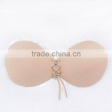 Photo Sexy Asian Girl Push up Invisible Silicone Nude Girls Bra photo-5