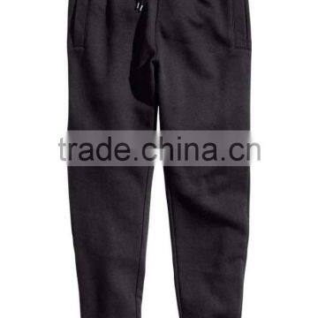 PU Leather Waistband Wholesale Casual Sweat Pants Jogger Pants photo-4