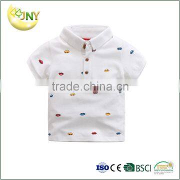 Kids plain short sleeve sublimation polo t-shirt wholesale