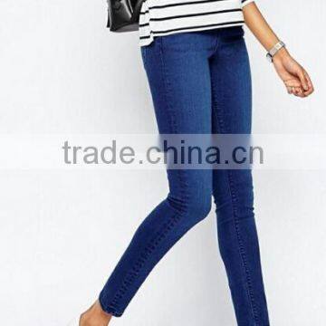 Runwaylover Elastic Fashion Blue Denim Jeans Women Top Quality Wholesale photo-2
