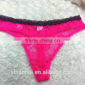 Young Ladies Panties Underwear Panty Models With Sexy Transparent Lace photo-2