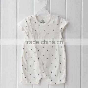 Natural Cotton Baby Bodysuit Plain