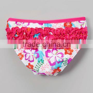 New Design Girl Rashguard With Pink Hawaiian Fun Girl Rashguard Set Kids Clothing G-NP-TR905-303 photo-2