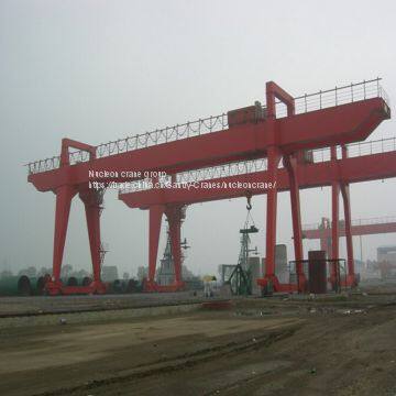 Seaport Rail Mounted Double Girder Container Gantry Crane Cost photo-3
