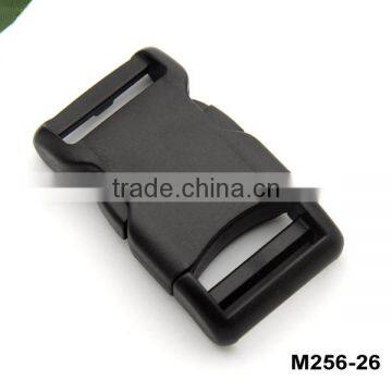 HLD/M256-26mm plastic POM buckles backpack contoured buckles side release buckles for strap webbing Extension arched