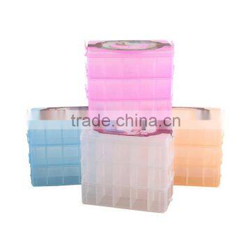 Hama Fuse Perler Bead Kit Fashion Three Layers Can Remove 30 Plastic Storage Grid photo-4