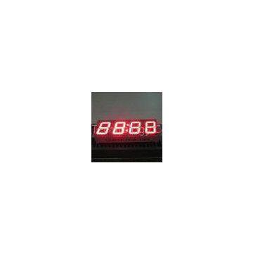 Long Life 4 Digit 7 Segment Led Display Common Anode For Cooker STB 0.39 Inch