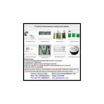 Germanium/Organic germanium/Ge wafer