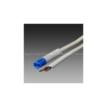 VDE Marks Led Y Distributor Connectors for Modern Round Cocktail Table Glass Top Chrome Base photo-3