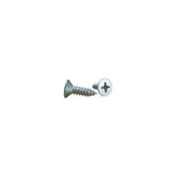 Cross recessed Flat head tapping screws