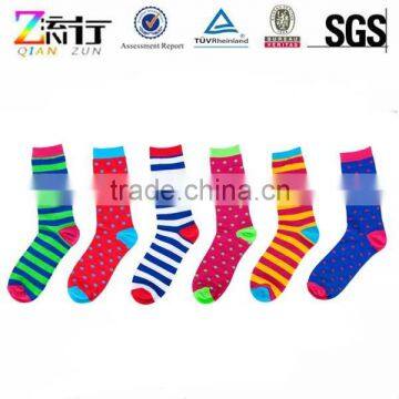 Colorful Cotton Socks, Middle Tube Socks, Fashion Print Socks