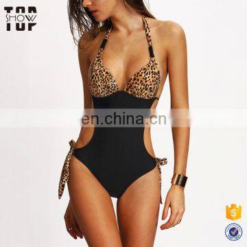 Customized private label swimwear manufacturer sexy mature bikini swimwear one piece