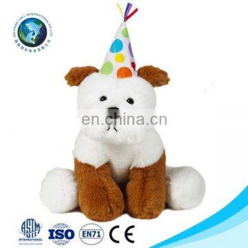 2015 Birthday gift stuffed plush bulldog puppy cute soft stuffed plush dog toy