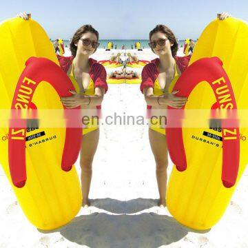 inflatable Havaiana Thong Challenge/inflatable water games