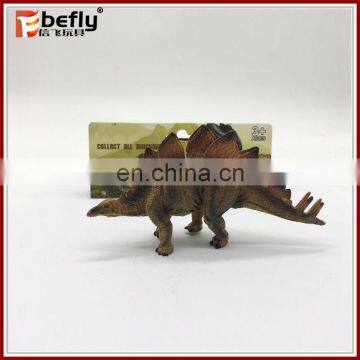Simulation dinosaur toy mini plastic Stegosaurus model