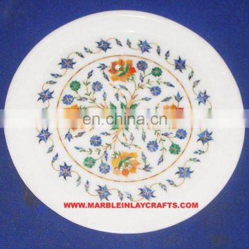 Marble Inlay Plate