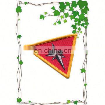 Customed embossed patch and various embroidered badge Manufacturer