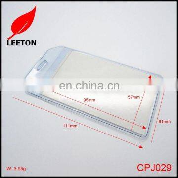 Factory Supply PVC Mini Name Tag Badge Holder photo-3