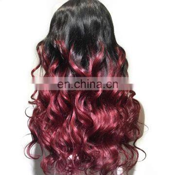 Body Wave Red Hair Extension Virhin Full Lace Wigs photo-3