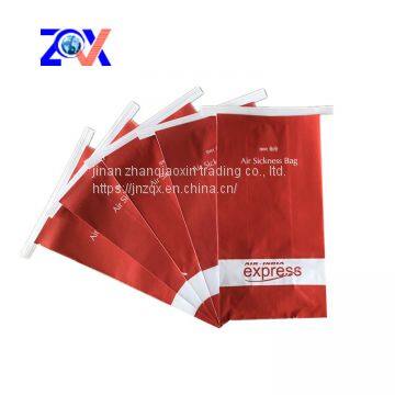 Good Usage On Plane Printed Paper Emesis Bag With Horizontal Tin Tie photo-4