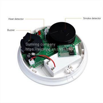 Surface mounted high quality heat smoke detector tester