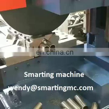 CNC automatic copper tubing cutting machine, automatic metal pipe cold cutting machine, automatic stainless steel cutter