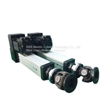 Precision Positioning Low Noise Electric Linear Actuator With Servo Motor for 6DOF Lifting Motion Platform photo-3