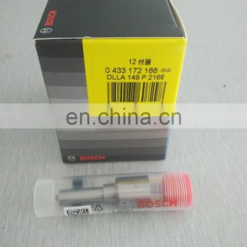 original new BOSCH diesel fuel common rail injector nozzle 0433172166 DLLA149P2166 for injector 0445120215 0445120394