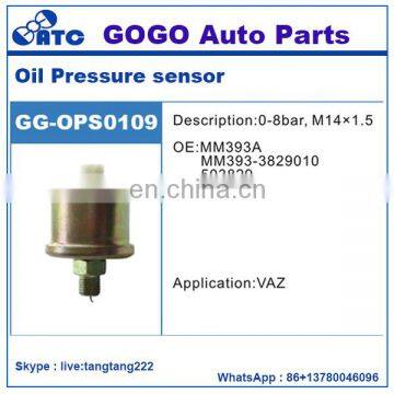 0-8bar M14*1.5 Oil Pressure Sensor for VAZ OEM MM393A MM393-3829010 503829