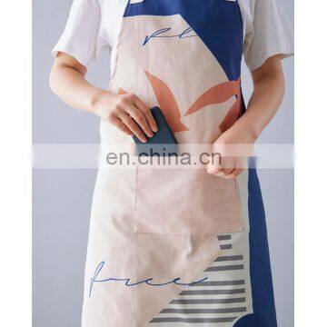 House maid 100% cotton pattern apron kitchen apron