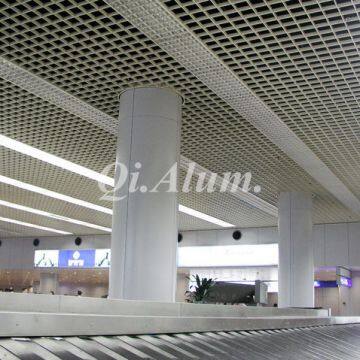 Metal Aluminium Ceiling Mill Finish Decorative Ceiling Panel Fire Rated