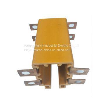 March cheaper overhead bridge crane electric copper bus bar