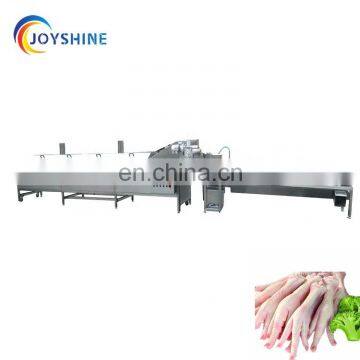 Chicken Slaughter Production Line Feet Peeling Machine Chicken Feet Cutting Machine photo-5