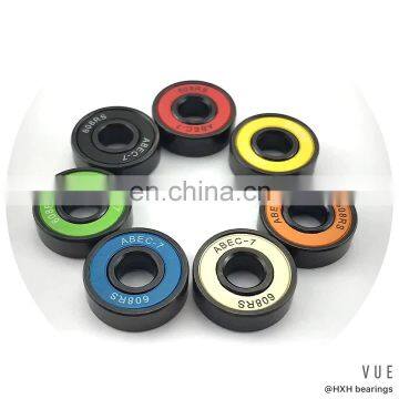 colorful seals spinner toy skateboard skate scooters bearings 8x22x7mm