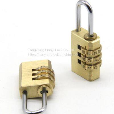 Top Safety China Factory Direct Sale Cheap High Quality 20-40mm Combination Brass Padlock With 3 Digital 4 Digital photo-2