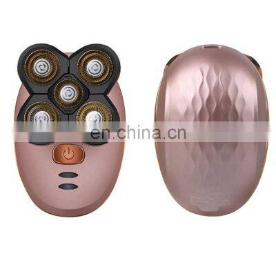 2020 New Model Waterproof Rotary Razor Beard Clipper Hair Trimmer Face 5 Headed Electric Shaver Razor Rechargeable Male Usb OEM photo-4