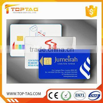Blank Pvc Contact ic Smart Card Various Chip Options Card Hot Selling Professional Printing Contact Smart Card photo-2