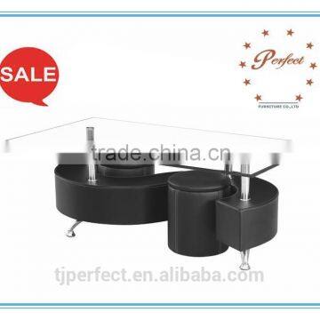 Modern dining room design Hot sale modern glass Coffee table