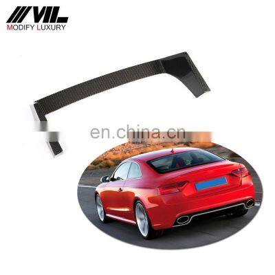 Carbon Fiber Rear Bumper Canards For Audi RS5 Coupe 2-Door 2012-2016