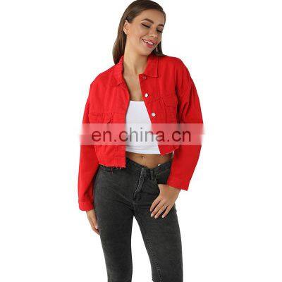 Factory Wholesale Denim Denim Truck Jacket Denim Jacket Women's Loose Jacket