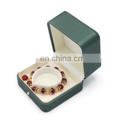 Wholesale Custom Green Luxury bracelet box packaging with logo