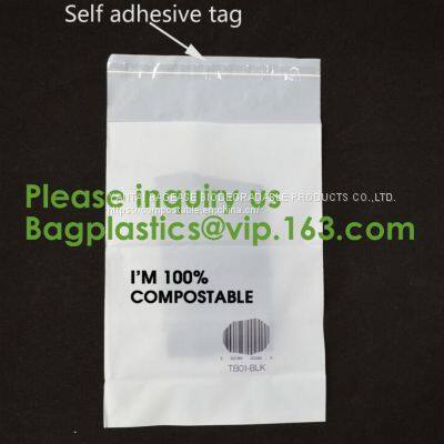 PLA PBAT Compostable Eco firendly Courier Shipping Envelope Custom Matte Black Corn Mailers Bag Bagplastics Bageas