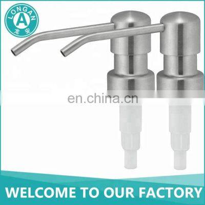 Free Sample Chrome 1cc / 2cc Stainless Steel 304 Liquid Soap Penis Lotion Pump 24/410 photo-2