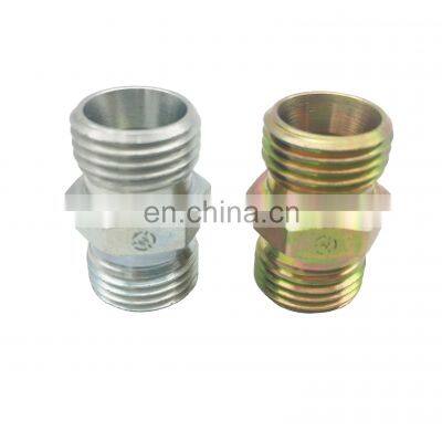 High Quality Carbon Steel Galvanized Straight Connector Pipe Fittings