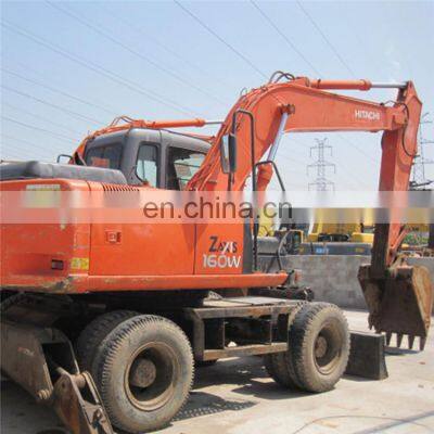 Original Japan Hitachi ZX160 Wheel Excavator on Sale in Shanghai photo-5
