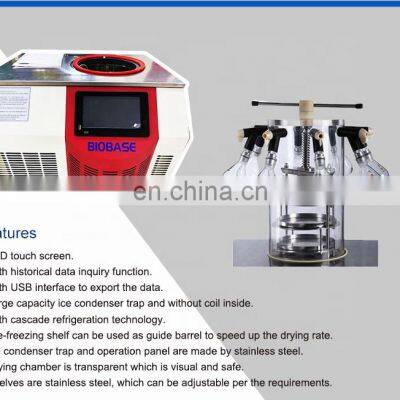 BIOBASE Table Top Freeze Dryer BK-FD10PT Freeze Dryer Price Pharmaceutical Grade for Laboratory or Hospital photo-2