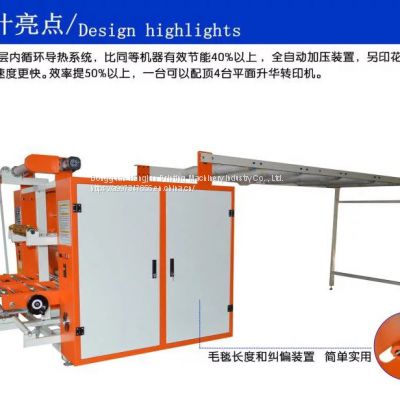 420*900 can roller ribbon printing machine Roller digital printer ribbon printing machine