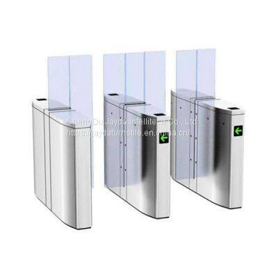 Speedlane slide security turnstile/ sliding barrier turnstile gate/ speedlane slide optical turnstile